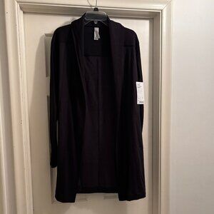 NWT Compact Coaster Long Wrap Black Size XS